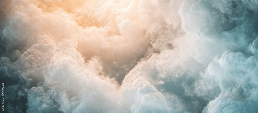 Poster abstract textured backdrop featuring swirling clouds and mists with light and dark tones