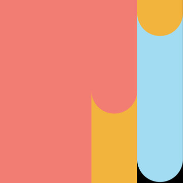 5 Rounded Shapes 3 Colors Square Transitions 1 MOGRT 143