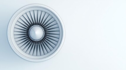 Wireframe crosssection of a jet engines hot section, focusing on heatresistant materials, jet engine, hot section, wireframe