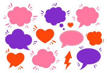 Valentine's Day Speech Bubbles 2