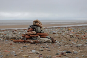 pebbles on the beach