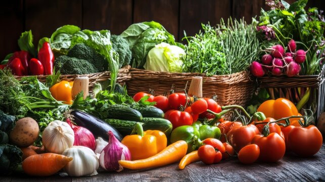 A farm-to-table dining experience, featuring fresh, locally sourced ingredients