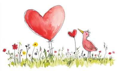 Lighthearted and Humorous Valentine's Card Design