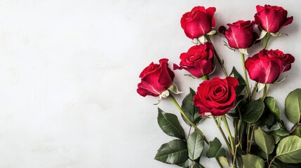 Obraz premium Romantic Floral Arrangement for Valentine's Day