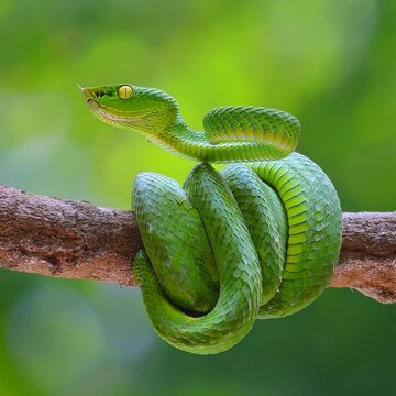 green tree snake