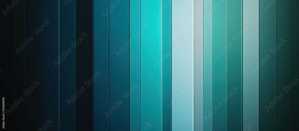 Poster elegant gradient fading from dark teal to turquoise, creating a sense of calm and sophistication, ge