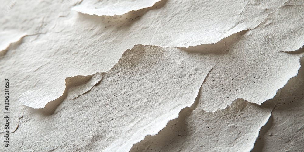 Aufkleber weathered paper with water stains and rough edges, ideal for creating an authentic, aged look.