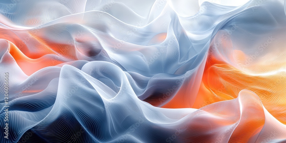 Poster an abstract scene where abstract fluid art reveals intricate and organic patterns, using a mix of vi