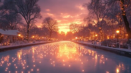 Skating Through a Winter Wonderland