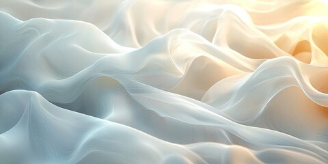 Obraz premium In this abstract scene, motion in nature is depicted through blurred patterns and natural hues, emphasizing organic forms' beauty and movement in a modern refined manner.