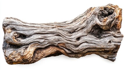 Unique Twisted Driftwood Piece for Rustic Decor and Crafting Projects
