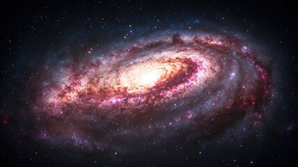 Fototapeta premium The Milky Way galaxy in detail.