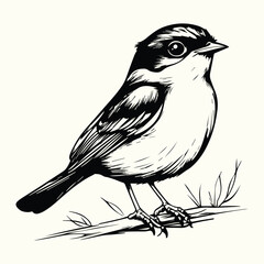 Bird Line Art Drawing Elegant and Simple Bird Sketches for Nature, Art, and Creative Design