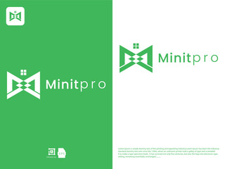 Modern and clean construction logo design 