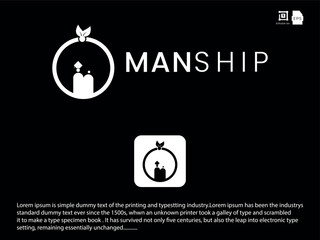 Modern and clean logo design 