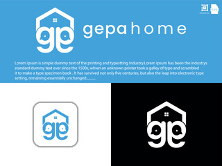 Letter and bird combination logo for business 