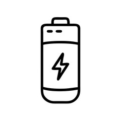 alkaline battery icon design