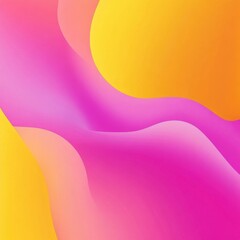A playful abstract gradient background.transitioning from bright yellows to pinks.showcasing joy and creativity.ideal for children's content and creative projects