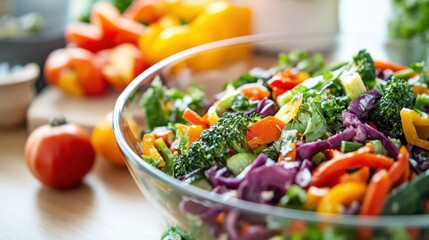 A fresh fruit smoothie bar, in a trendy urban café, featuring a range of colorful