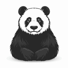 Panda mascot logo