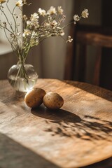 Potatoes and Flowers