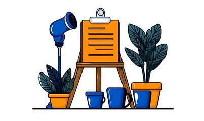 Minimalist Reservation Note Icon, a clean and simple design representing a reservation concept, ideal for modern digital applications.