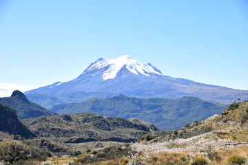 Antisana, the fourth highest peak in Ecuador