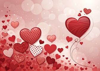 Ideal for Valentine's Day celebrations, love-themed events, or romantic greetings.