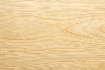 Obraz premium Light Beige Maple Veneer Plank Background - Natural Wood Texture Stock Photo
