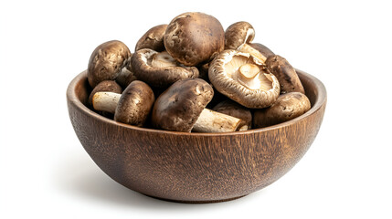 mushrooms in a bowl AI generative