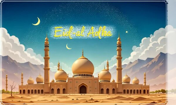The Islamic mega event is Eid al-Adha, and all Muslims will soon celebrate it.
This video is 4K HD