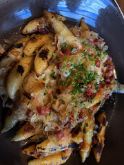 Schupfnudeln mit Speck