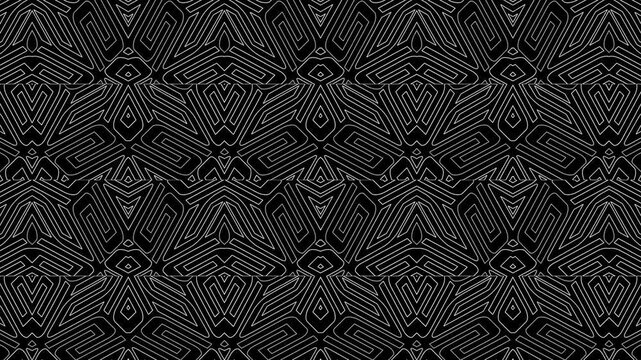 552 Kaleidoscop Kan Measl 30 45 b&w edges invert