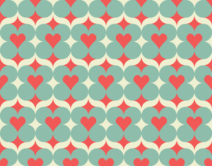 
Heart Illustration, Vector art, Valentine Graphics, Repeat Prints, Heart Drawing, Valentines day, Seamless print, Hearts Patterns, Love, Romantic, Cupid, Couple love, February 14