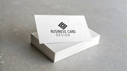 business cards with textured paper