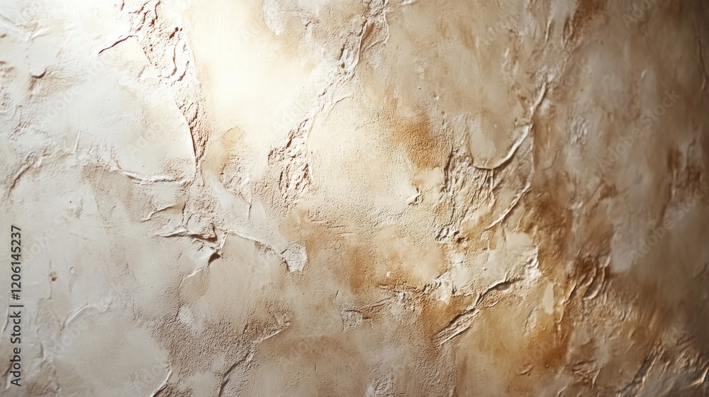 Poster textured clay background with rough, uneven surface, illuminated with a soft light to highlight the 