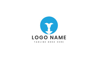Flat logo templates