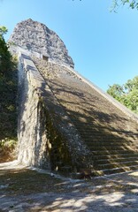 Tikal's towering pyramid known as Temple V