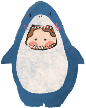 Shark girl
