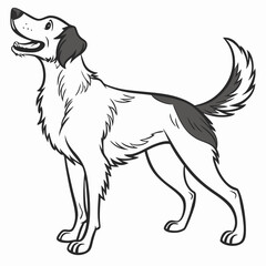 illustration of a dog