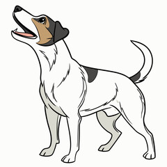 illustration of a dog