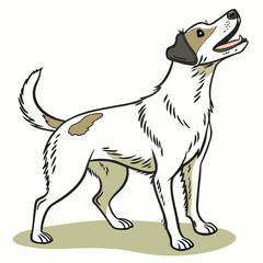 illustration of a dog