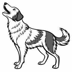 illustration of a dog