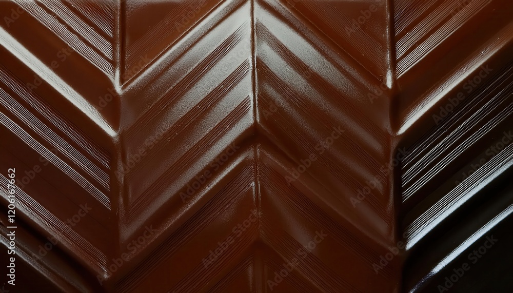 Poster textured brown leather surface with abstract wave patterns and embossed lines, ideal for background,