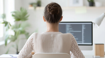 Ergonomic Posture Adjustment at Desk for Better Health