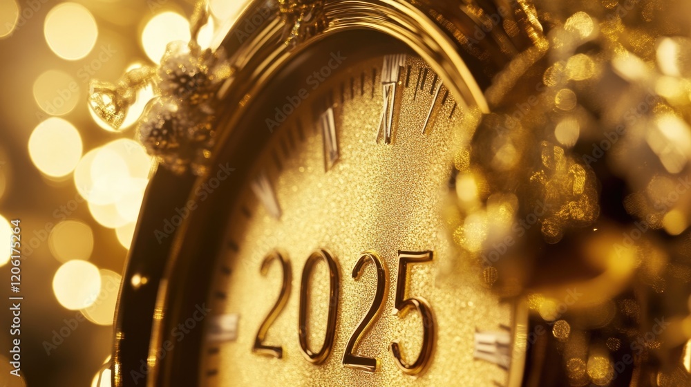 Poster a detailed view of a clock on a flat surface, ideal for illustrating time-related concepts or adding
