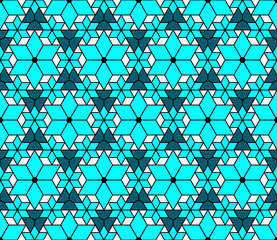 Fototapeta premium JPG Background illustration. Seamless girih pattern. Traditional Islamic Design. Braided seamless islamic pattern. Mosque decoration element. Seamless geometric pattern. Morocco seamless pattern.
