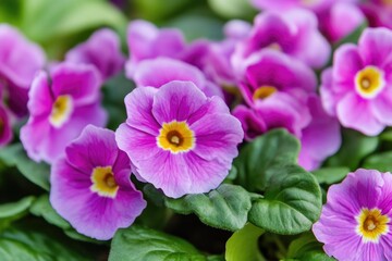 Fototapeta premium A close-up shot of a vibrant purple flower arrangement