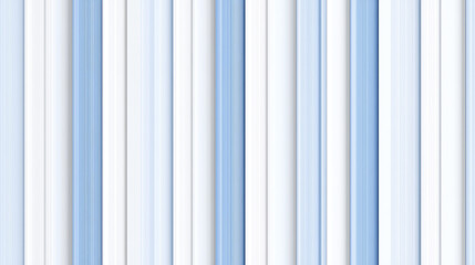 Elegant striped pattern in shades of blue and white, creating serene atmosphere