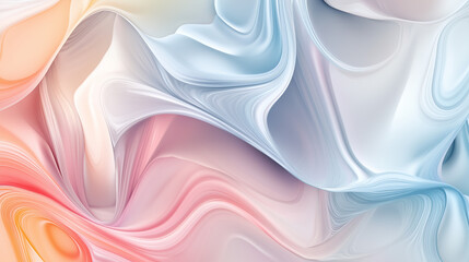 Abstract Swirls: A captivating abstract design featuring swirling, flowing lines in muted shades of...